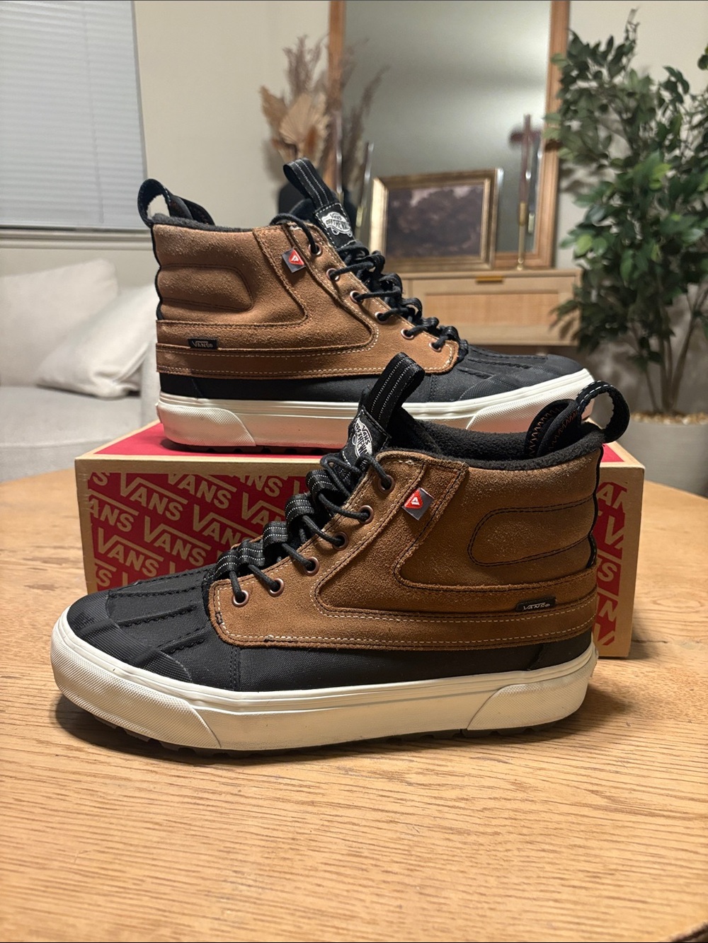 Vans Sk8-Hi Del Pato MTE Boots - Black/Khaki